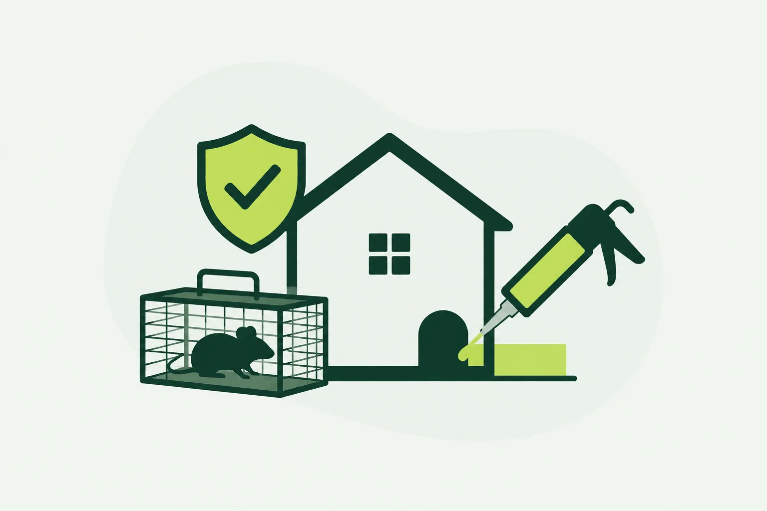 Rodent removal and exclusion service